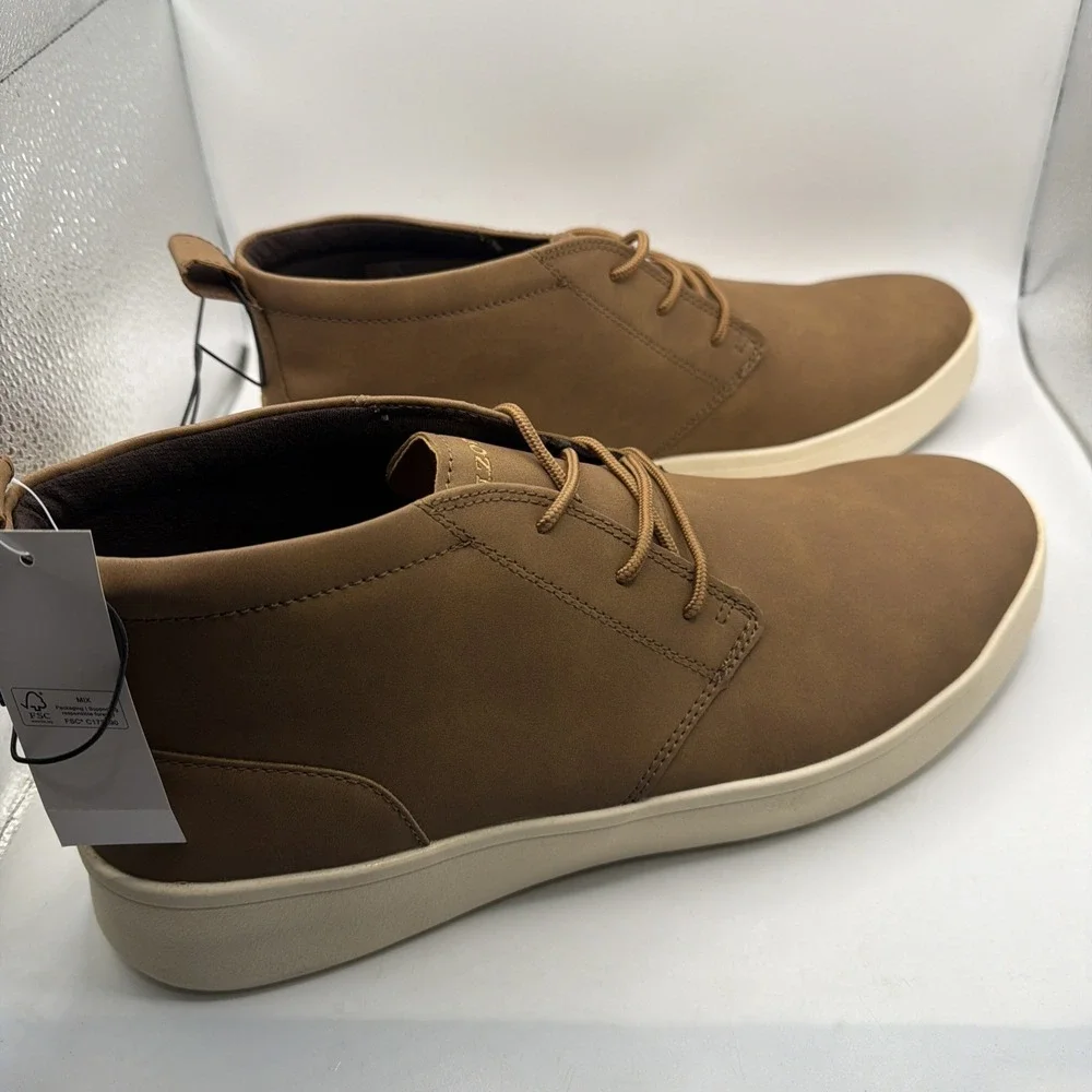 IZOD Palmer Men's Size 9-Lace-Up-Brown Chukka Boots-1815298 New